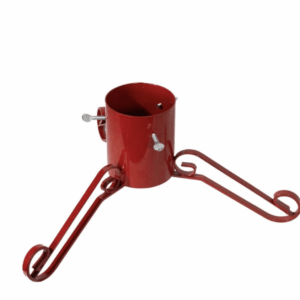 Red Metal Christmas Tree Stand