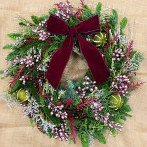 Mulled Wine Christmas Wreath