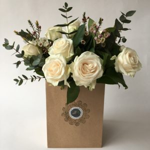 Luxury White Rose Bouquet