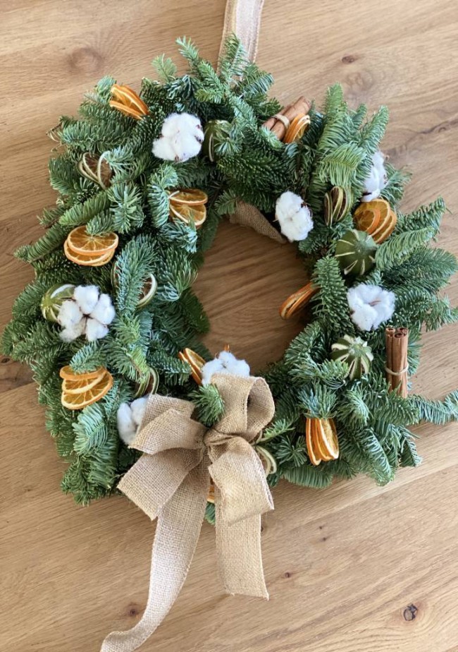 DIY Christmas Wreath Kit The Brighton Flower Company
