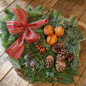 traditional wreath kit ingredients