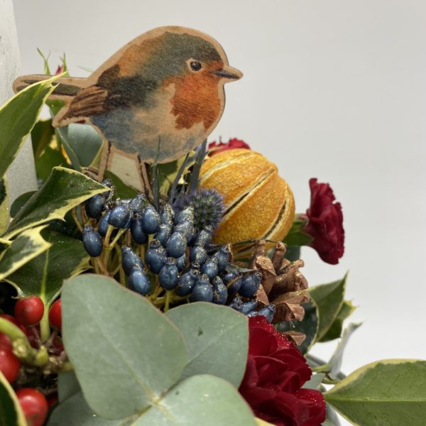 Festive Christmas Candle Arrangement - Image 2