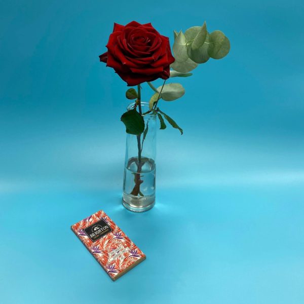Valentines Rose and Chocolates