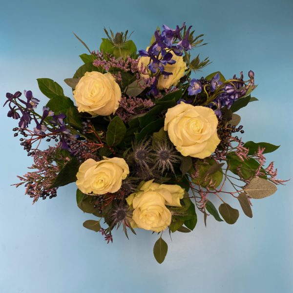 White Roses, Blues and Purples - Image 2