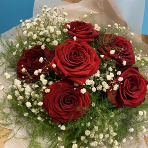 Half a Dozen Red Roses