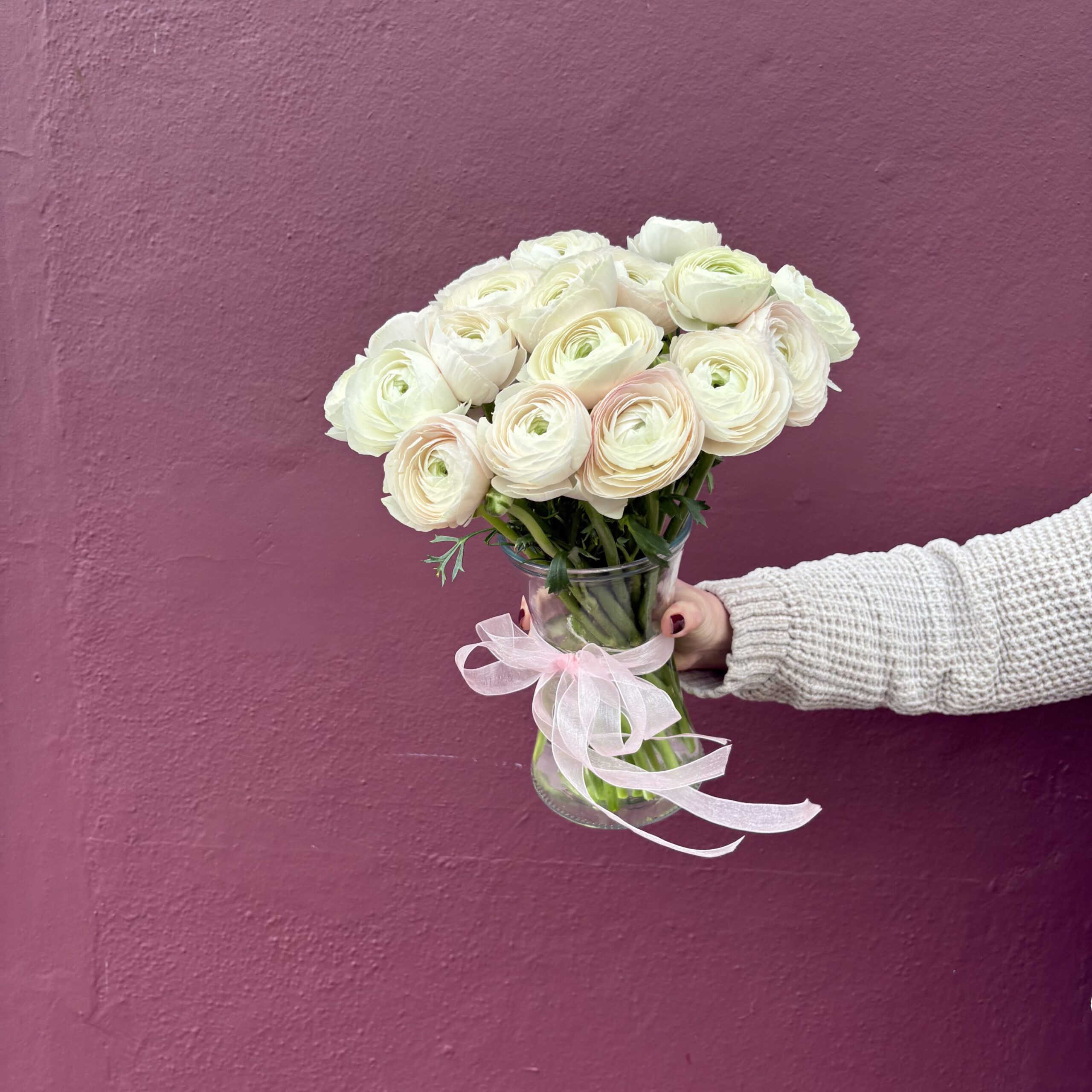Ranunculus Vase Arrangement - Image 4