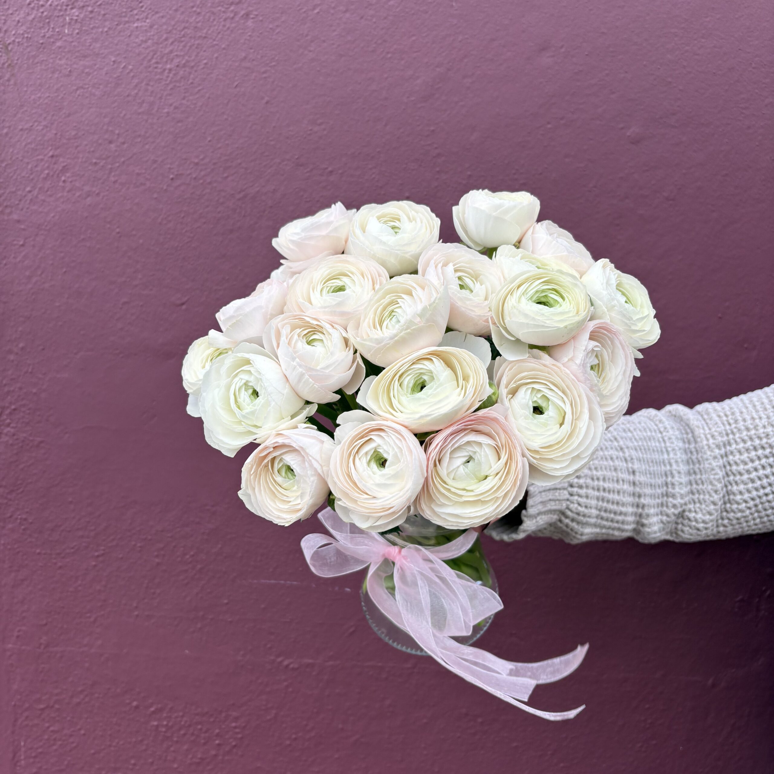 Ranunculus Vase Arrangement - Image 2