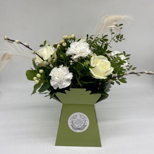 Christmas Winter Whites Bouquet
