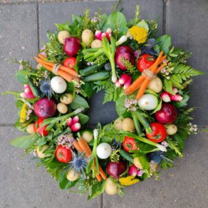 Vegetable Wreath Tribute