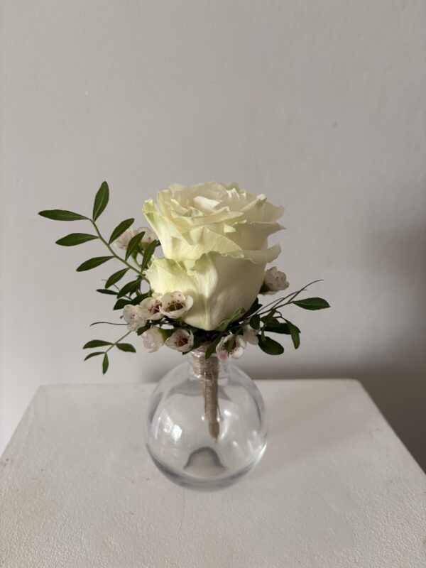 White Rose - Buttonhole