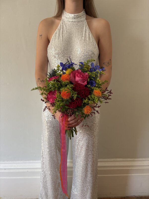 Vibrant and Funky - Bridal Bouquet - Image 3