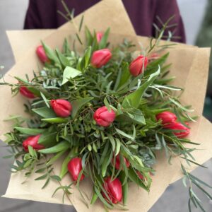 Festive Tulip Bouquet