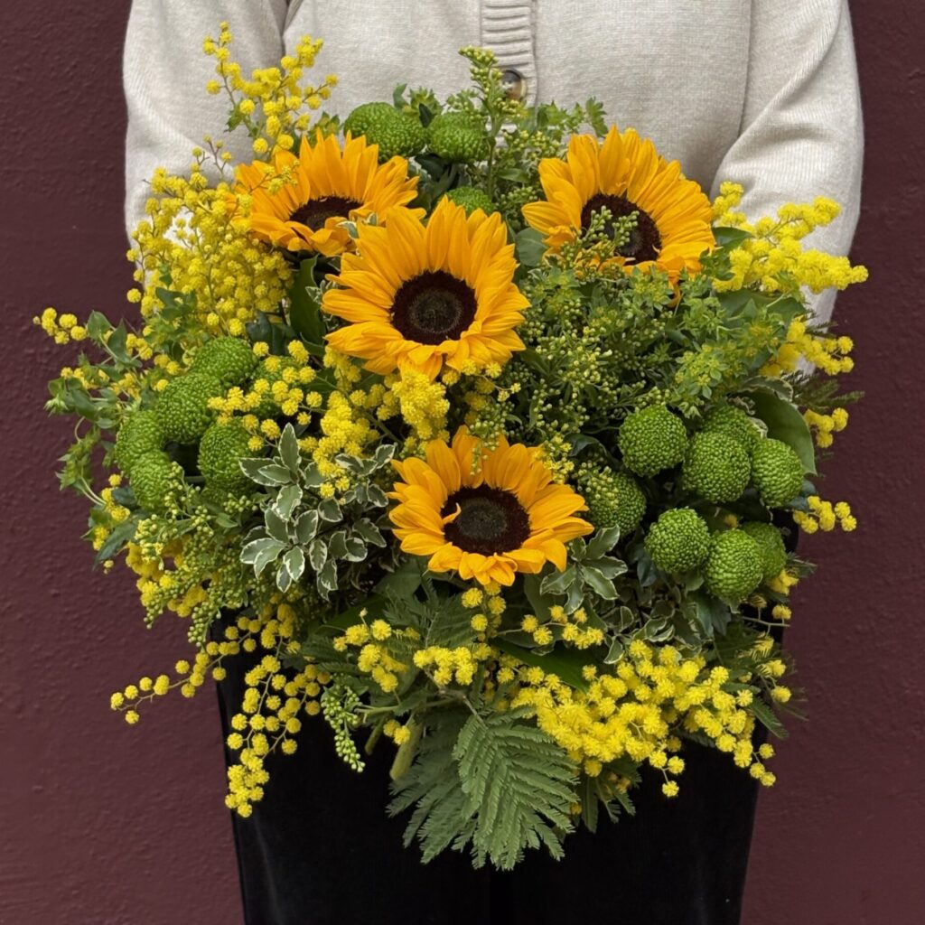 sunflower sunshine bouquet
