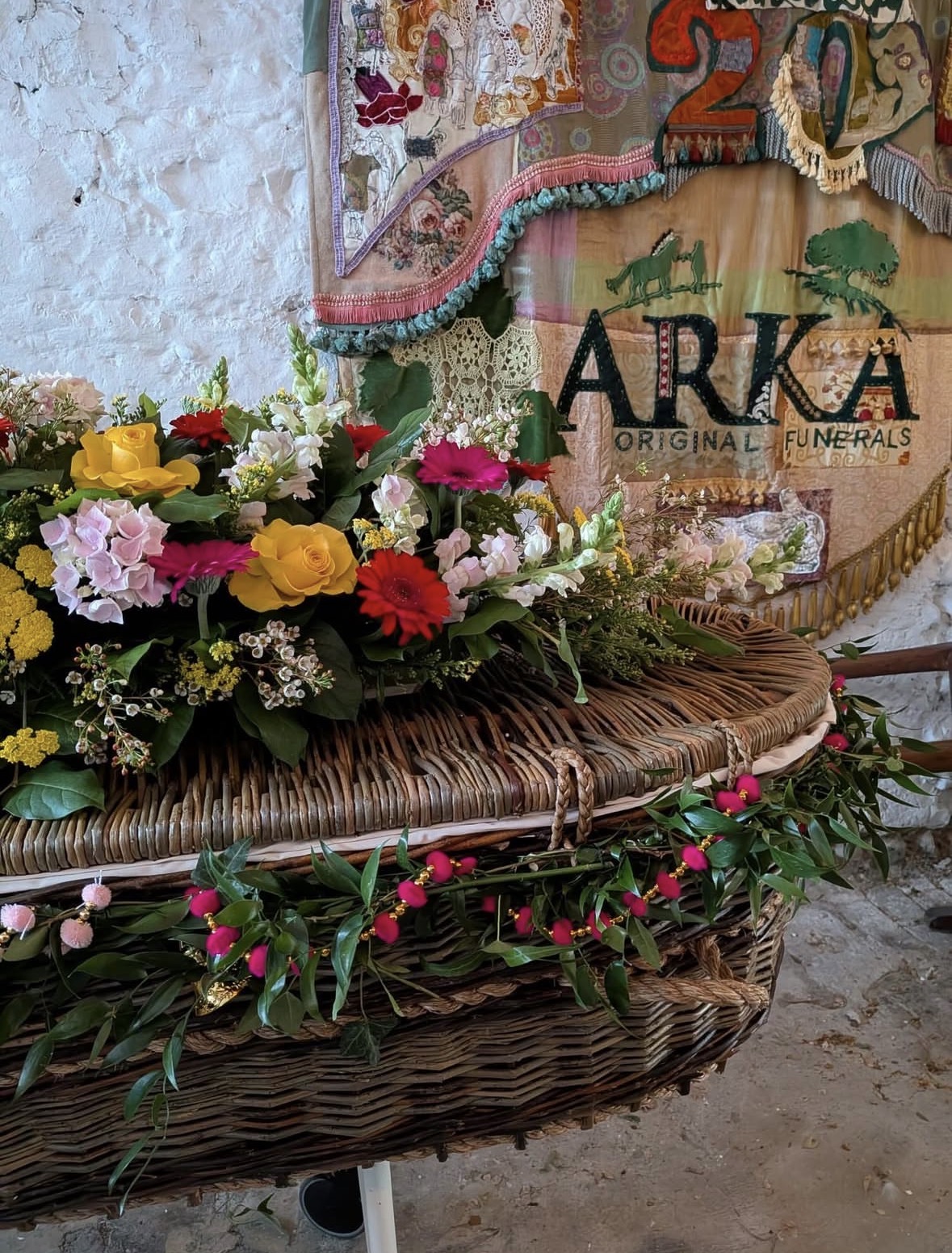 Funeral Foliage Garland - Image 2