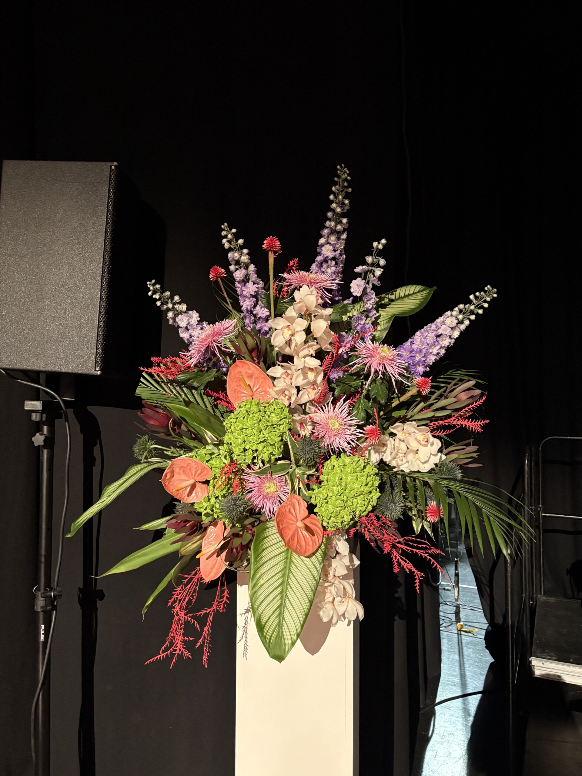 Floral Plinth Arrangement - Image 2