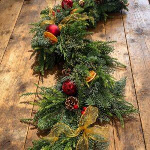 Fancy Christmas Garland
